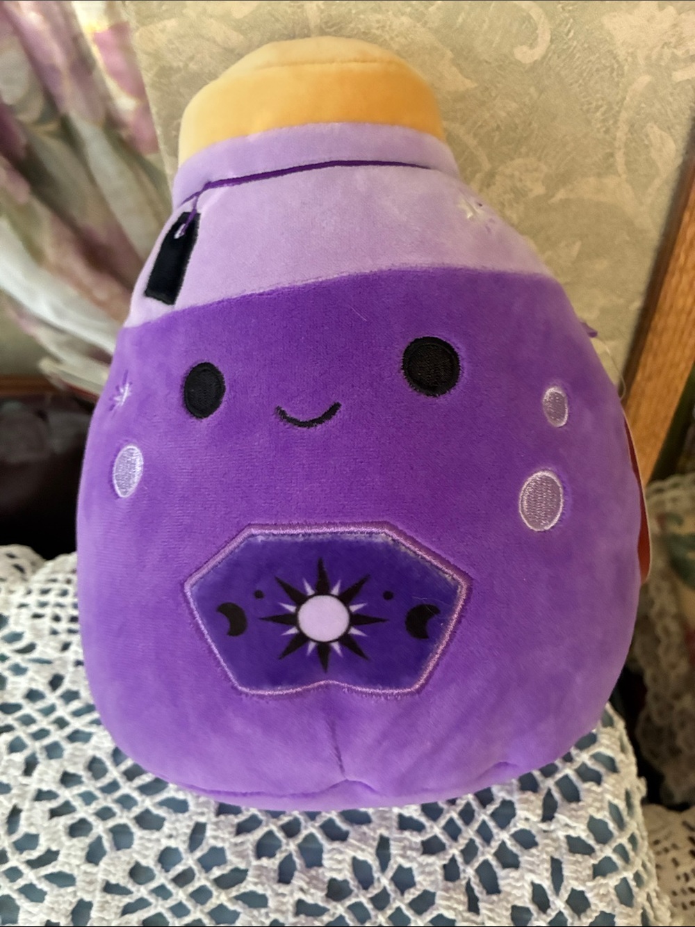 Squishmallows Purple Kensington Plush Bottle